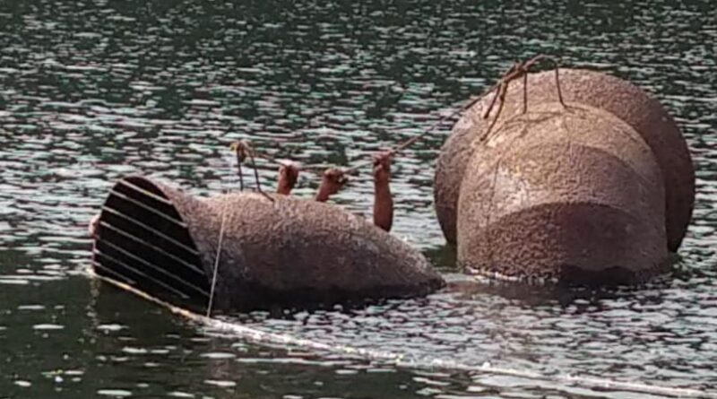 Iguazú toma de agua