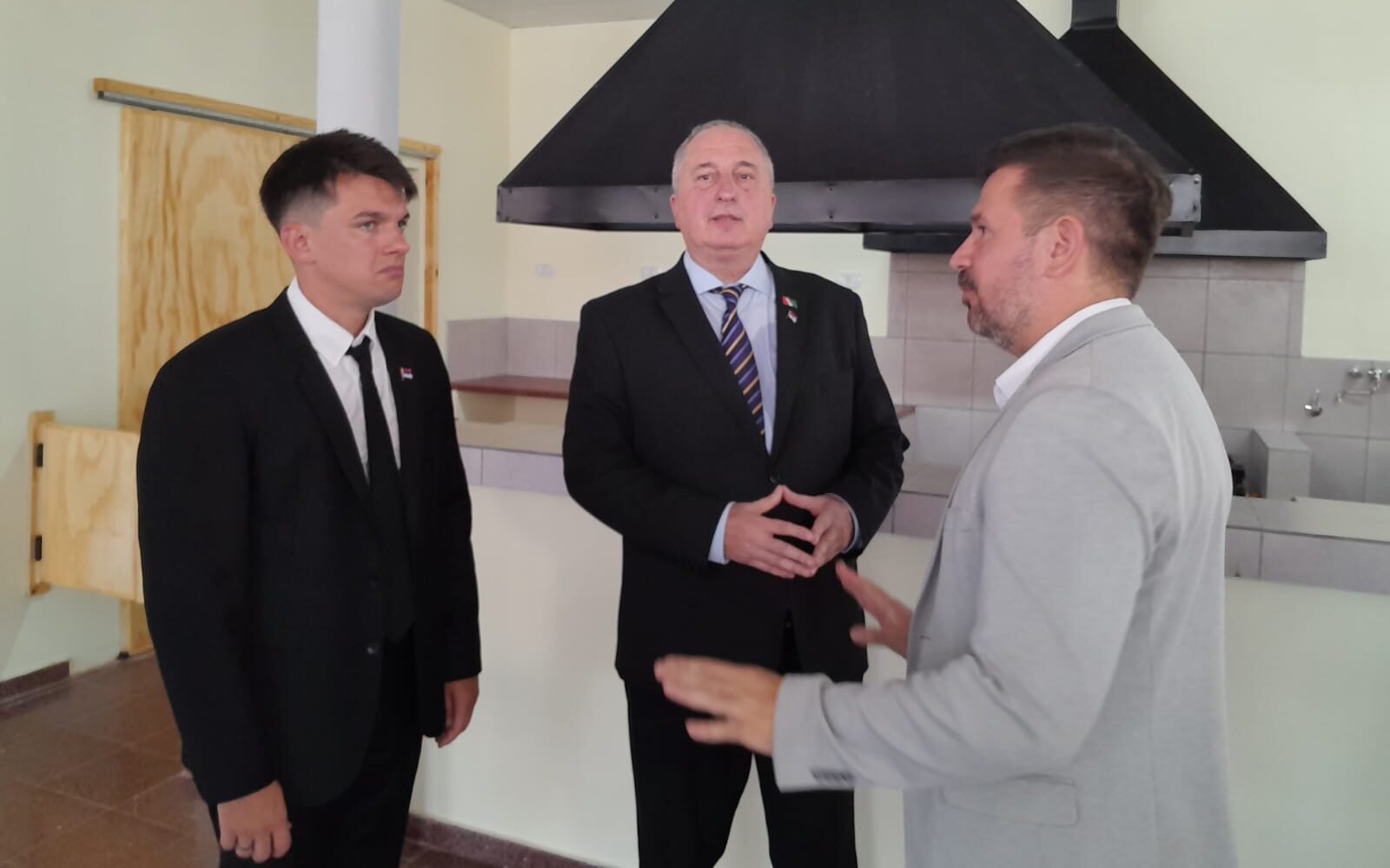 hugo passalacqua, lucas spinelli y ramiro aranda