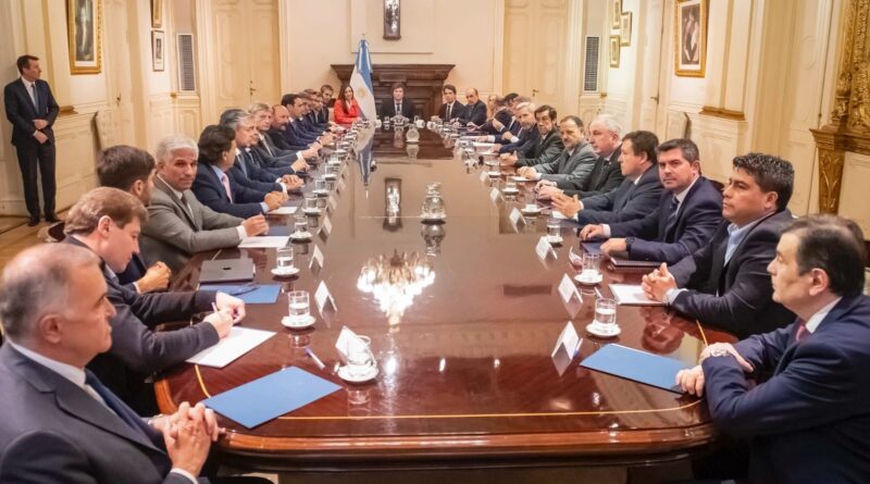 milei convoca a gobernadores