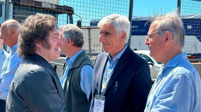 milei en el expoagro