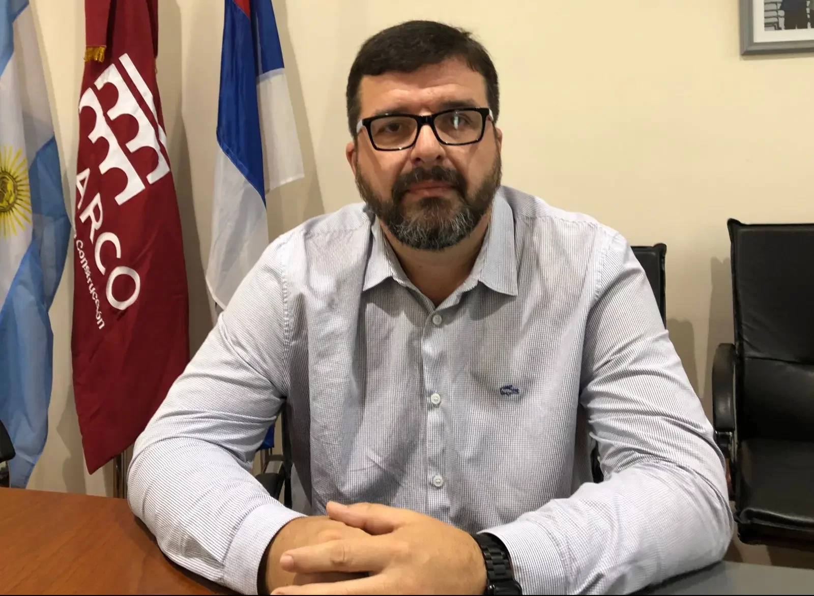 sebastián torres, pte. camarco seccional misiones (foto mol).