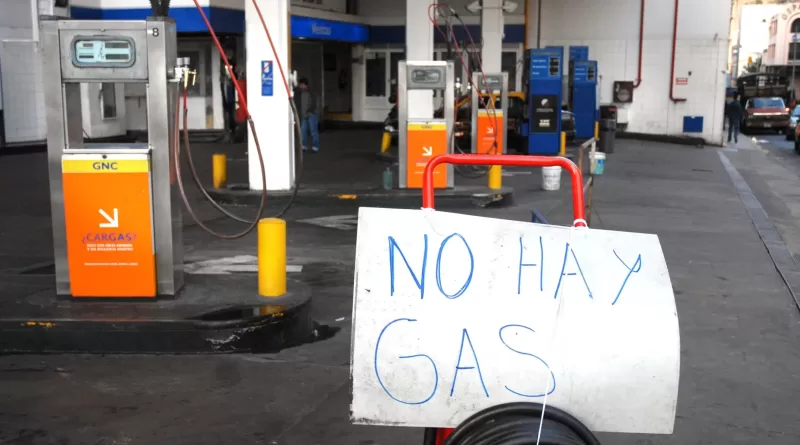 no hay gas