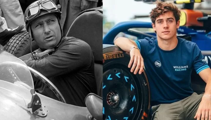 juan manuel fangio y un mensaje hecho con ia para franco colapinto 1831202