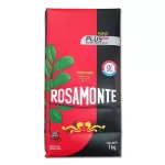 rosamonte tradicional plus yerba mate elaborada con palo, 1 kg