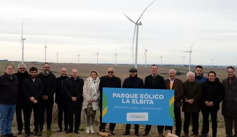 genneia inauguracion la elbita 30 05 25 2