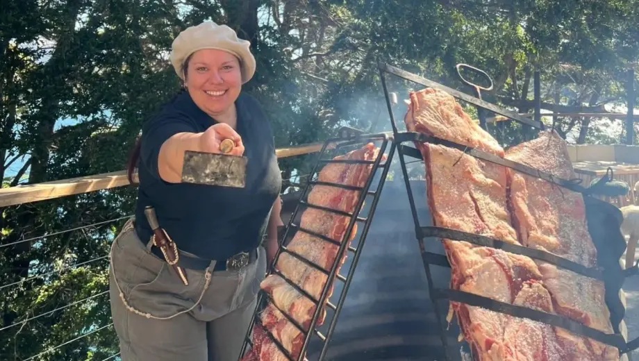 camila chamorro chef de la hosteria amarras de pehuenia 4