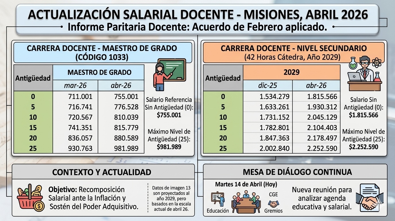 paritaria docente actualizada 2